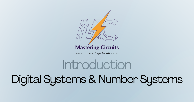 Introduction to Digital Systems & Number Systems (Featured Image)
